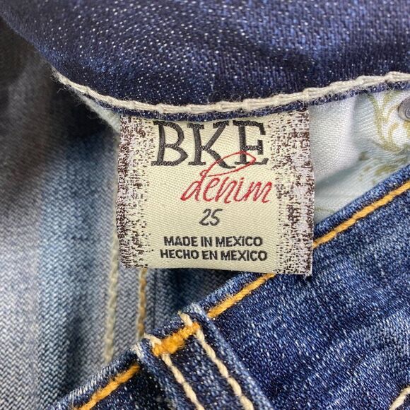 BKE Payton Bermuda Jeans Shorts Size 25 - Picture 6 of 6